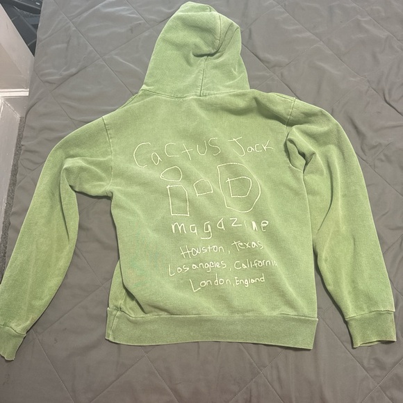 Travis Scott Green Crewneck Sweater - Picture 1 of 2